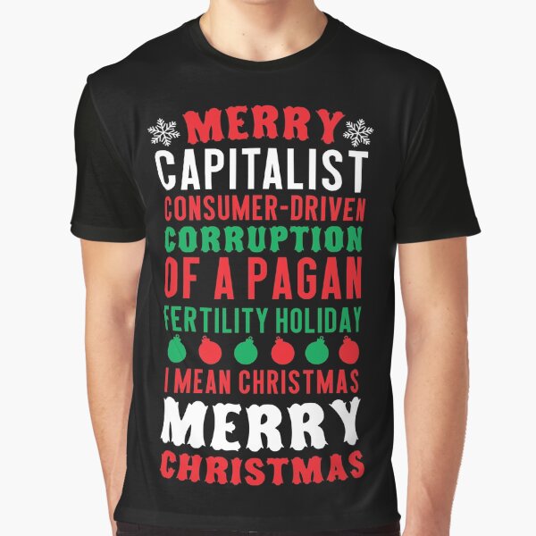 Item preview, Merry Corruption Of A Pagan Holiday designed and sold by kjanedesigns.