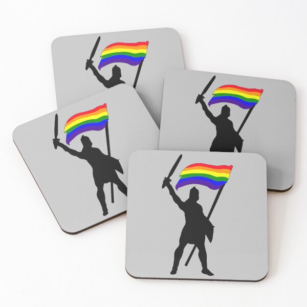 Item preview, Captain Moroni with Pride Flag designed and sold by ExmoPride.