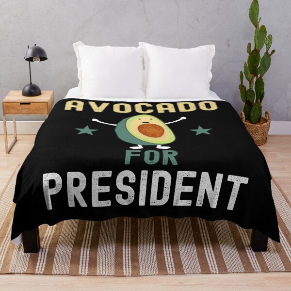 Item preview, Avocado for president - Vegetable love designed and sold by VitoTDesign.