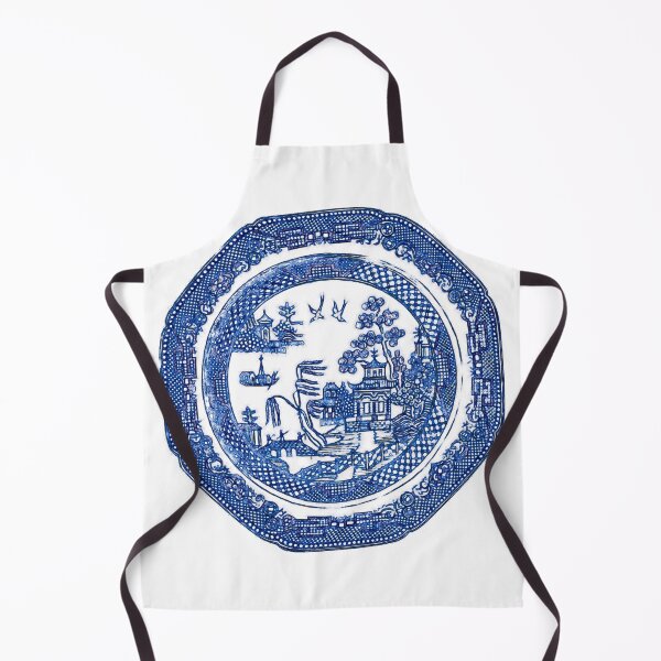 Item preview, Octagonal Willow Pattern Plate designed and sold by ViscountBlip.