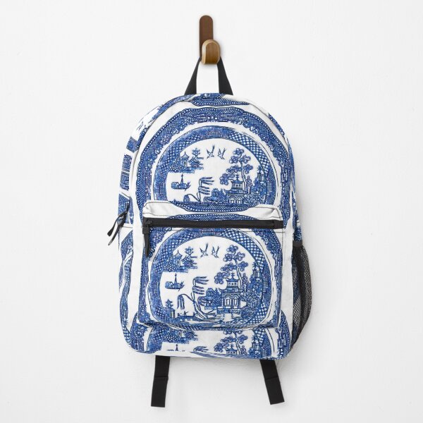 Item preview, Octagonal Willow Pattern Plate designed and sold by ViscountBlip.