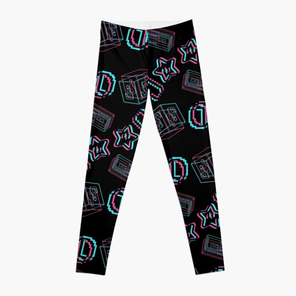 Glitch in the game system Leggings