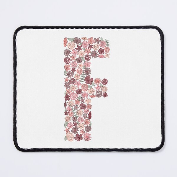 Item preview, Watercolor Floral Letter F designed and sold by BronwynBecks.