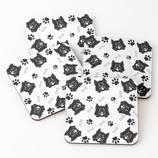 Item preview, Dog, bones and footprints designed and sold by Milasho.