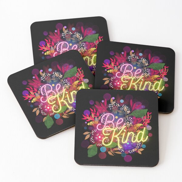 Item preview, Be Kind with these multi-coloured flowers designed and sold by TreetopStudios.