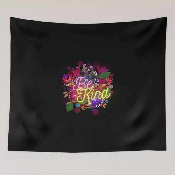 Item preview, Be Kind with these multi-coloured flowers designed and sold by TreetopStudios.