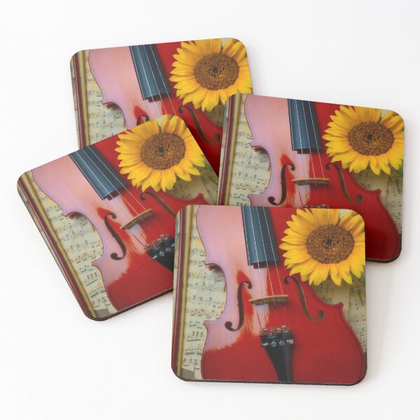 Item preview, Garden Sunflower And Violin designed and sold by Garry Gay.