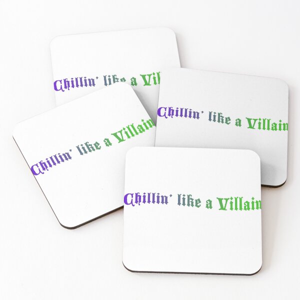 Item preview, Chillin' like a Villain - color designed and sold by PlanetaryArtist.