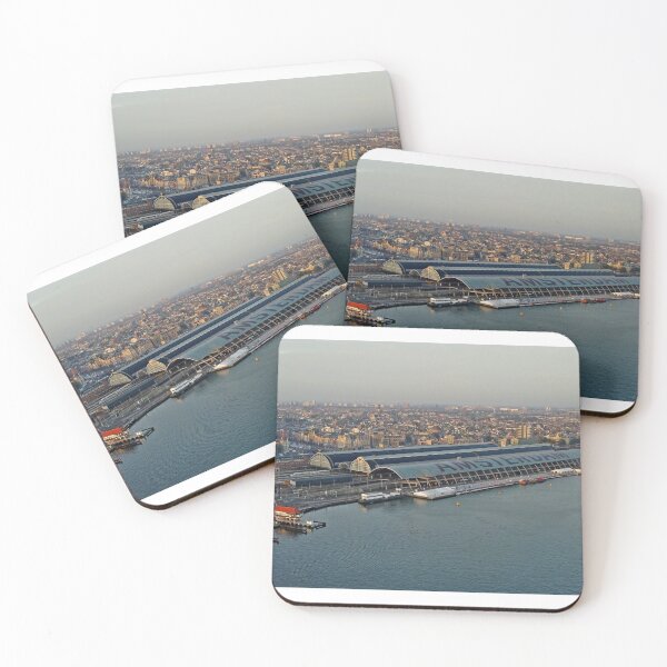 Item preview, Amsterdam Central Station aerial view designed and sold by Random Railways.