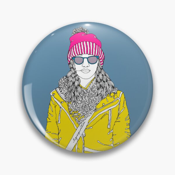 Item preview, Yellow Coat Girl designed and sold by fgood.