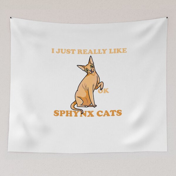 Item preview, I Just Really Like Sphynx Cats, Ok, Gift for lovers Sphynx Cats designed and sold by yssnyd.