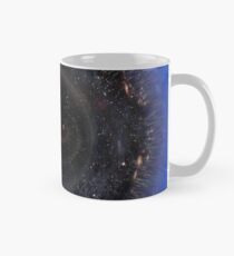 Beobachtbares Universum größeres SSystem! (Blauer Hintergrund) Tasse (Standard)