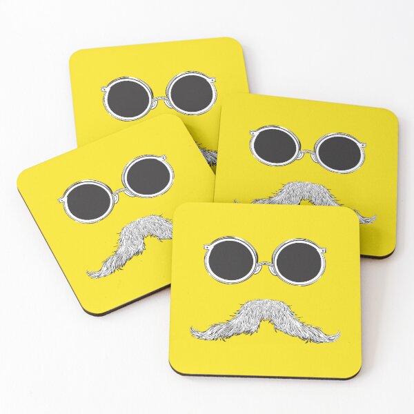 Item preview, Cool moustache with glasses designed and sold by Right-Fit27.