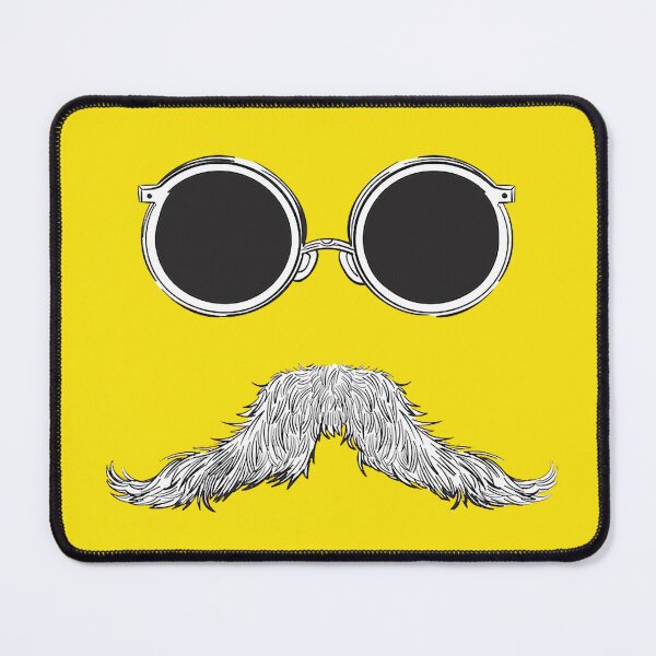 Item preview, Cool moustache with glasses designed and sold by Right-Fit27.