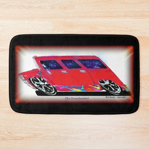 Item preview, HOT ROD ART  //  The Downloader! designed and sold by Imagin8er.