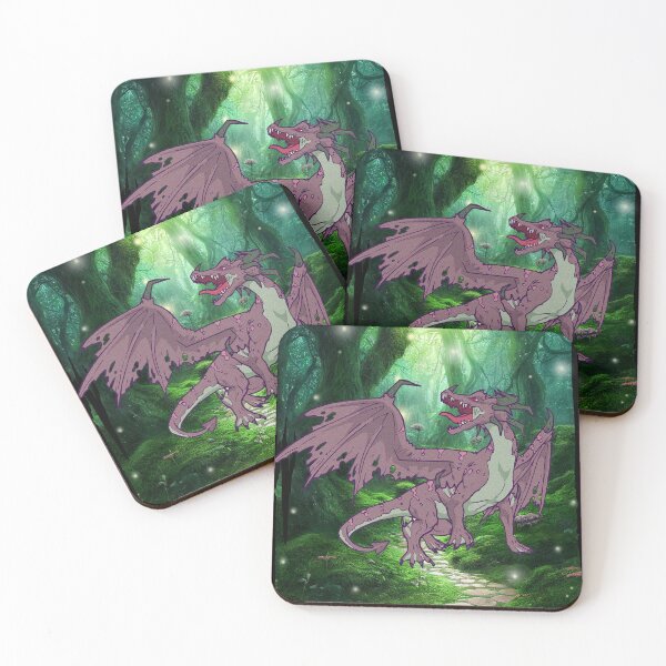 Item preview, Fantasy Dragon In a Magical Forest Fairy Twinkle Lights designed and sold by FlakeyBiscuit3.