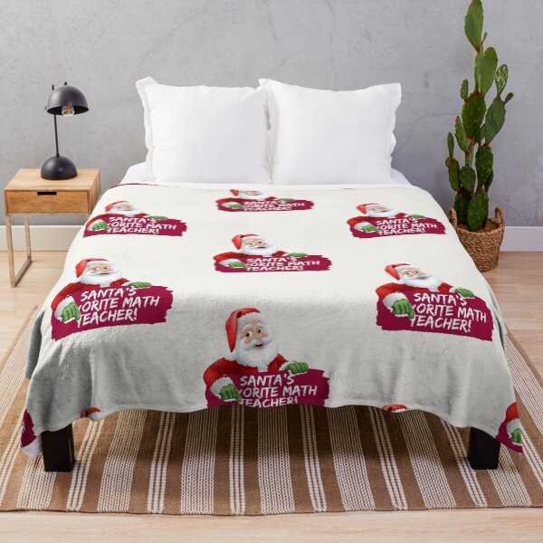 Item preview, Christmas Santa's Favorite Math Teacher designed and sold by myspookycuties.