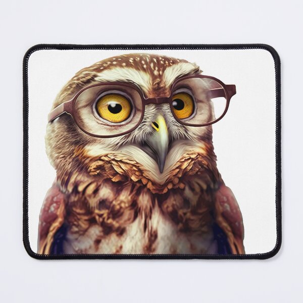 Item preview, Serious Owl designed and sold by Gallery of Weirdness.