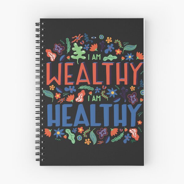 Item preview, Health wealth affirmation designed and sold by DomaDoma.