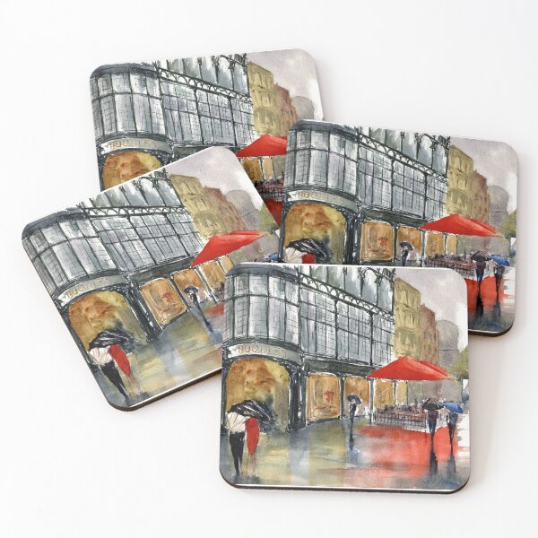 Item preview, Rainy Day in Manchester designed and sold by OnHeathAndMoor.
