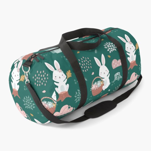 Item preview, Anime cute rabbit Colorful emerald green pattern design. Rabbits iPhone or Samsung Phone Case Cover designed and sold by RoManSmArt.