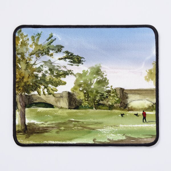 Item preview, Coleshill Park Plein Air Painting designed and sold by OnHeathAndMoor.