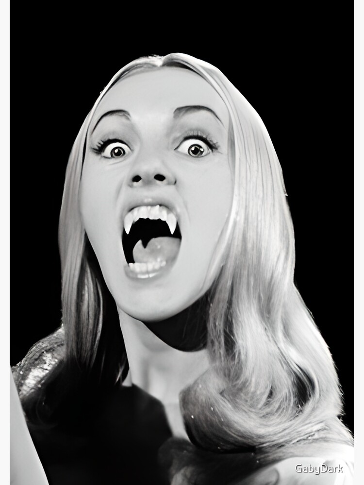 "The vampire lovers movie" Sticker for Sale by GabyDark | Redbubble