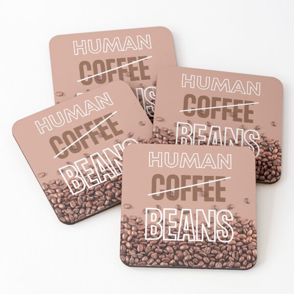 Item preview, Human Beans - Coffee Beans designed and sold by MtWoodsonSales.