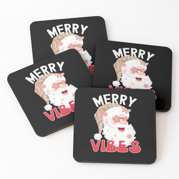 Item preview, Merry Vibes Funny Santa Clause Cool Retro Aesthetic designed and sold by SharpThreadZ.