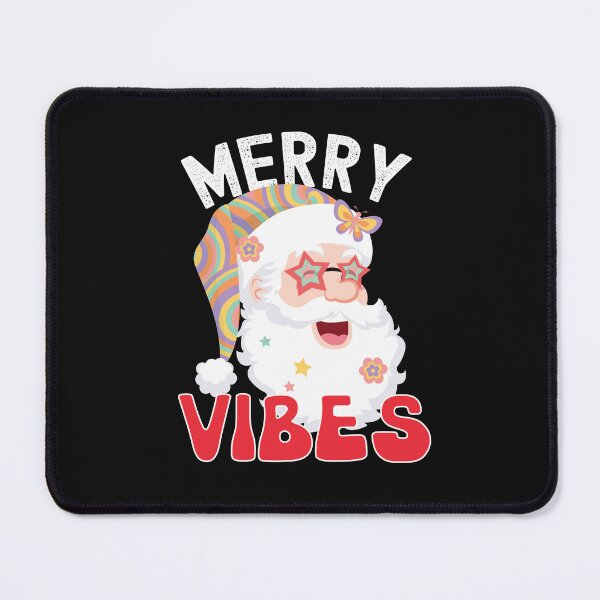 Item preview, Merry Vibes Funny Santa Clause Cool Retro Aesthetic designed and sold by SharpThreadZ.