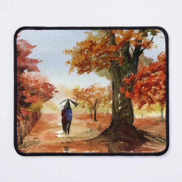 Item preview, A Romantic Autumn Walk. designed and sold by OnHeathAndMoor.
