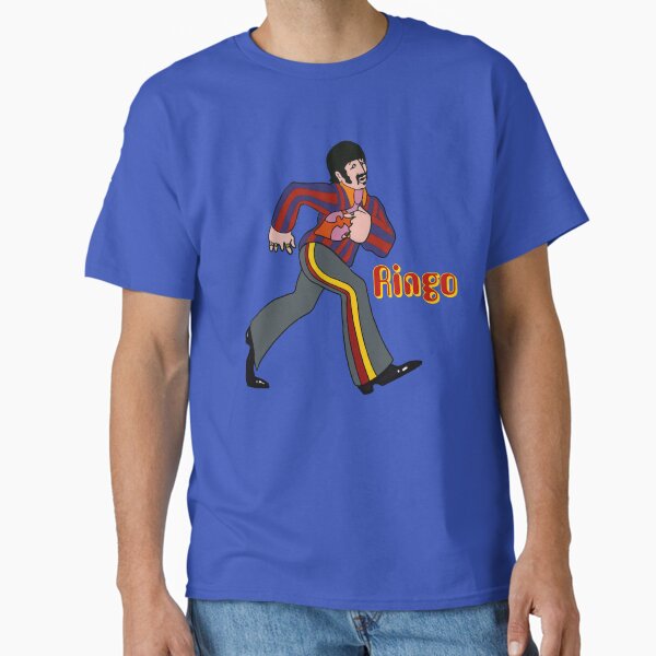 Vista previa del artículo con la obra «Submarino psicodélico Película de culto Años sesenta Pop Art Pepper corriendo Ringo», diseñado y vendido por Kludoman.