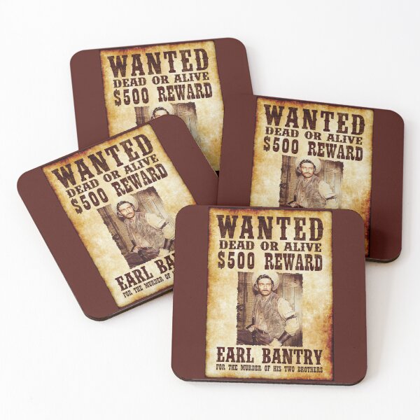 Item preview, The Rifleman Deadly Image -- Earl Bantry Wanted Poster designed and sold by deusrex007.