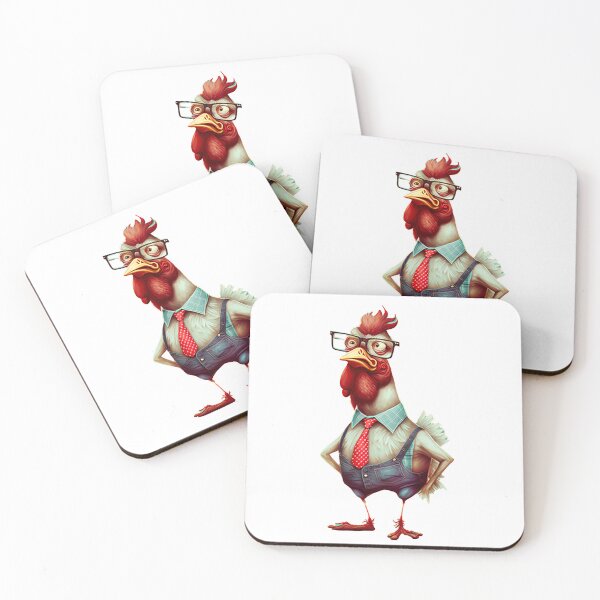 Item preview, Grumpy Chicken designed and sold by Gallery of Weirdness.