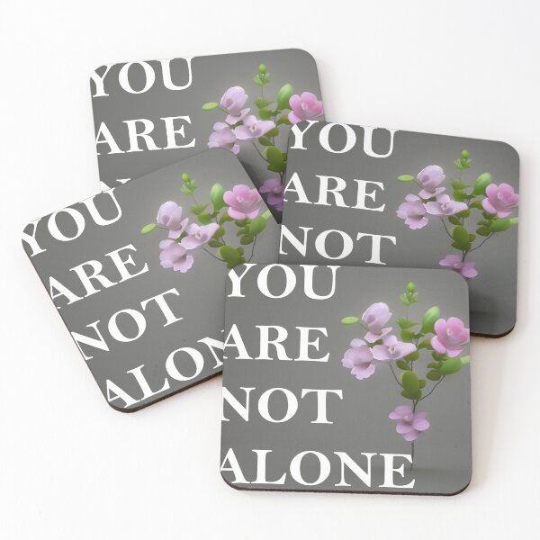 Item preview, YOU ARE NOT ALONE - Mental Health Awareness designed and sold by DanTheManDan.