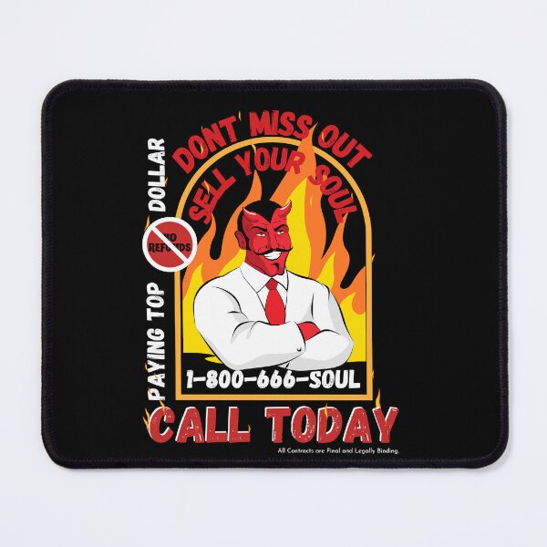Item preview, Don't Miss Out, Sell Your Soul! designed and sold by Novelty-Shirts.