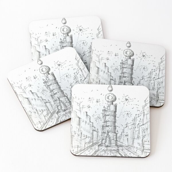 Item preview, City the big apple celebrate new year 2050. designed and sold by Pattanapong Pongampai.
