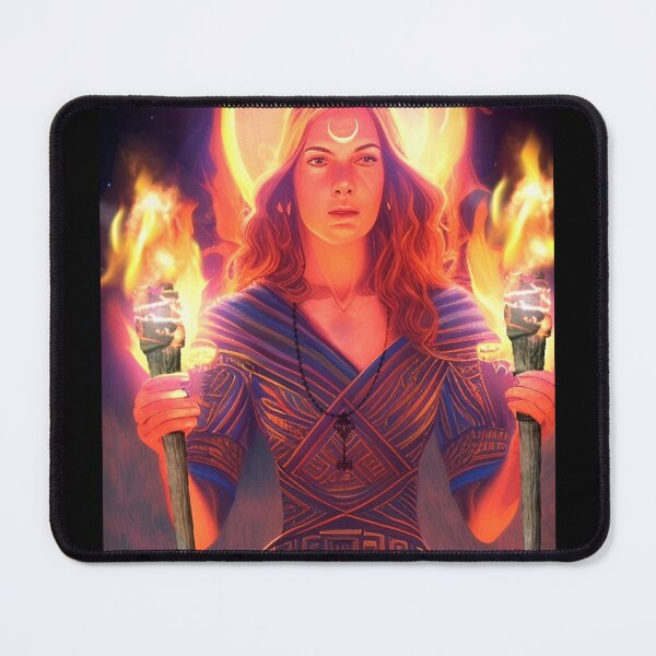 Item preview, Hekate the Torchbearer designed and sold by hekateanwino.