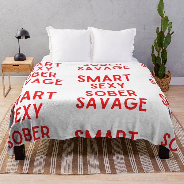 Item preview, Smart Sexy Sober Savage designed and sold by ABDFRTRENDS ⭐⭐⭐⭐⭐.