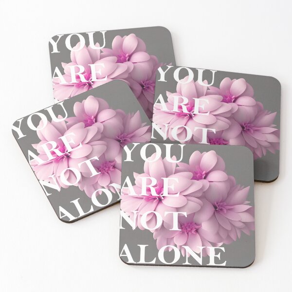 Item preview, YOU ARE NOT ALONE - Mental Health Awareness designed and sold by DanTheManDan.
