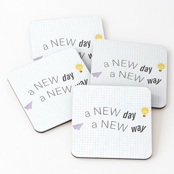 Item preview, a new day a new way designed and sold by WOYEJun.