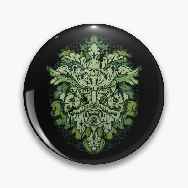 Item preview, Green Man Celtic Mythology Pagan Folklore Irish designed and sold by BluePagan.