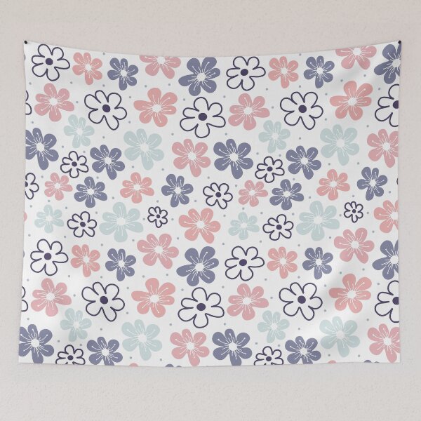 Item preview, Colorful floral pattern design. iPhone or Samsung Phone Case Cover designed and sold by RoManSmArt.