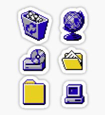 Windows 98 Icons Sticker
