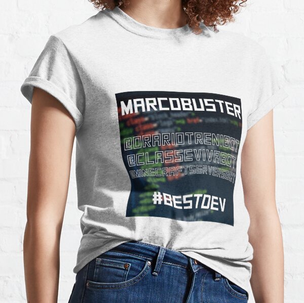 Marcobuster #bestdev Classic T-Shirt