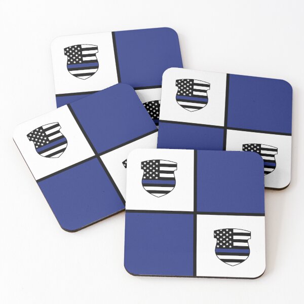 Item preview, Police Thin Blue Line USA Flag Bagde Pattern| Law Enforcement | Gifts for Police Officers, Cops, Deputy Sheriff Policewoman | Police officer appreciation Gift designed and sold by Violet Treasures.