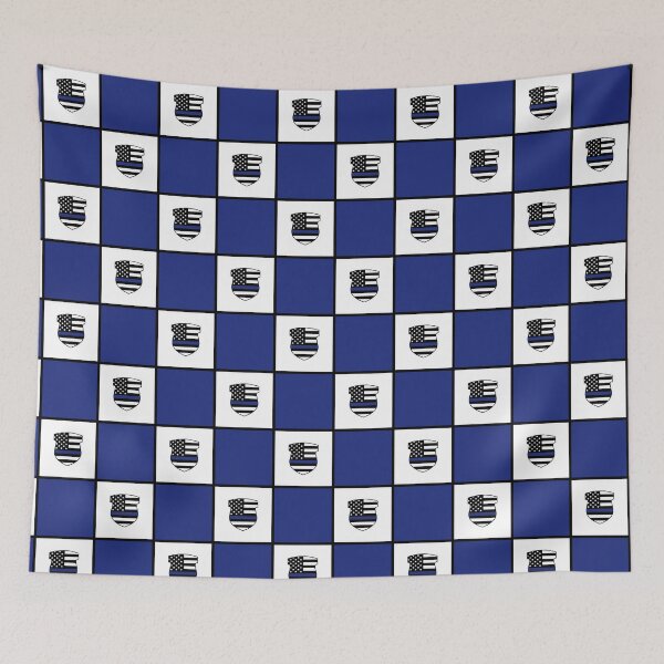 Item preview, Police Thin Blue Line USA Flag Bagde Pattern| Law Enforcement | Gifts for Police Officers, Cops, Deputy Sheriff Policewoman | Police officer appreciation Gift designed and sold by Violet Treasures.