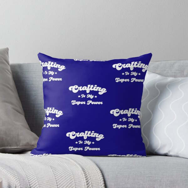 Item preview, Crafting Is My Super Power Funny Crafting Knitting Lover designed and sold by SharpThreadZ.
