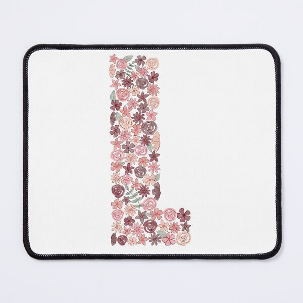 Item preview, Watercolor Floral Letter L designed and sold by BronwynBecks.