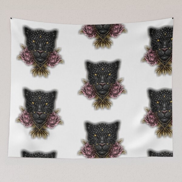 Item preview, Black Panter Totem animal designed and sold by pypelcoco.
